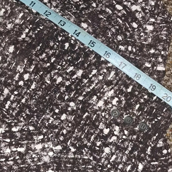 Joie | Brown and White Silk Knotched Collared Blazer Size XS B26#12 - Picture 10 of 10